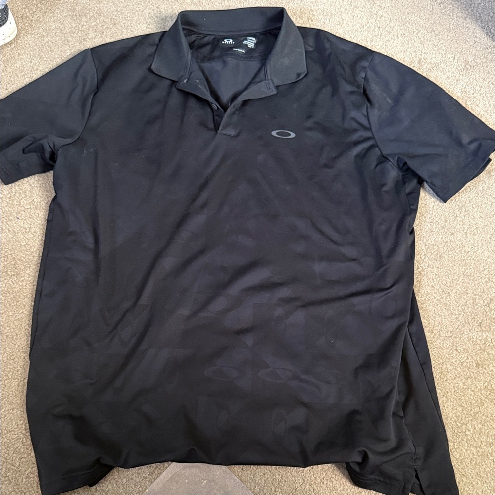 Oakley Men's Polo Shirt in black